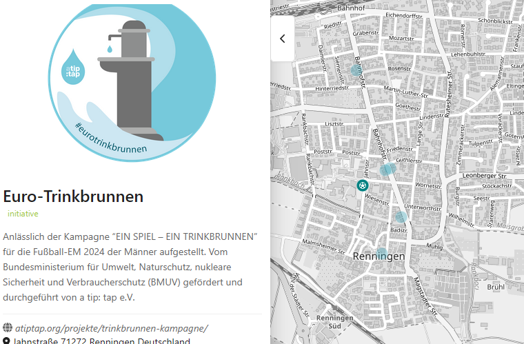 Kartengestaltung mit Icons statt Pins