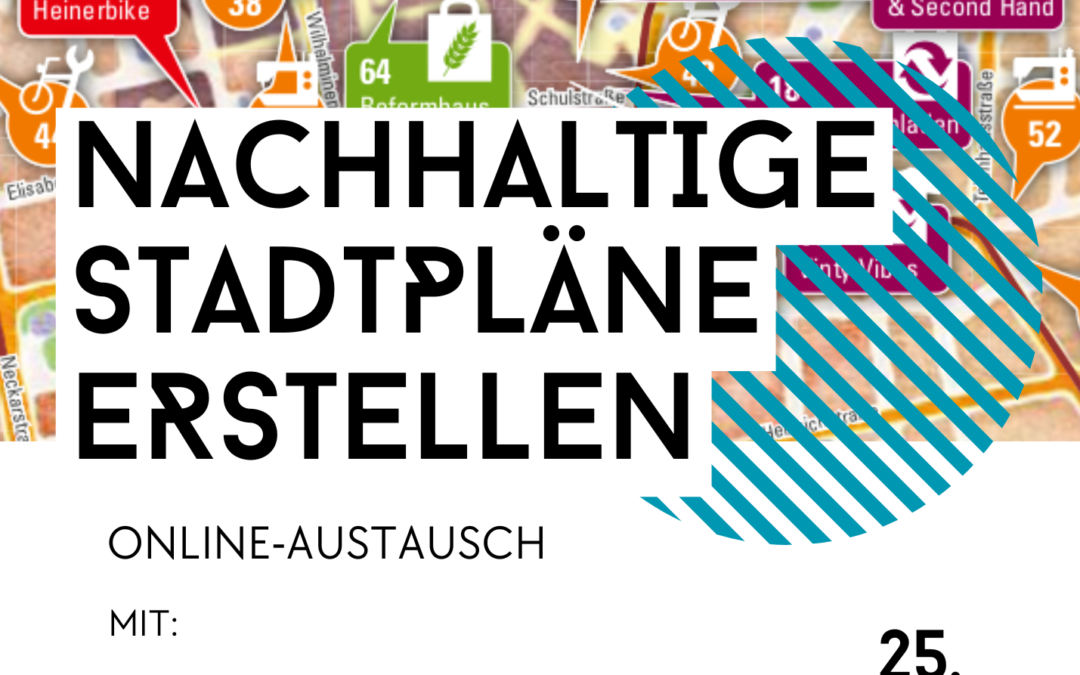 Webinar: nachhaltige Stadtpläne erstellen Mi. 25.3.
